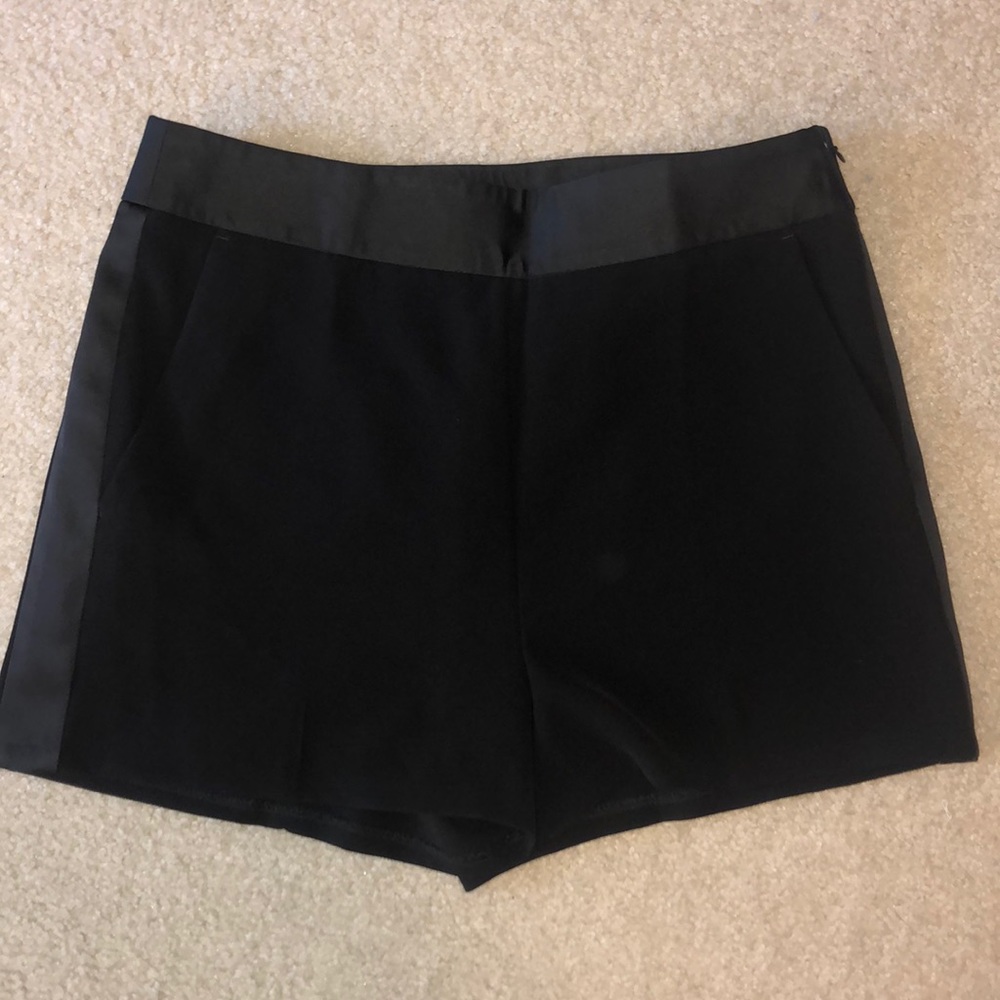 Express High Waisted Black Shorts